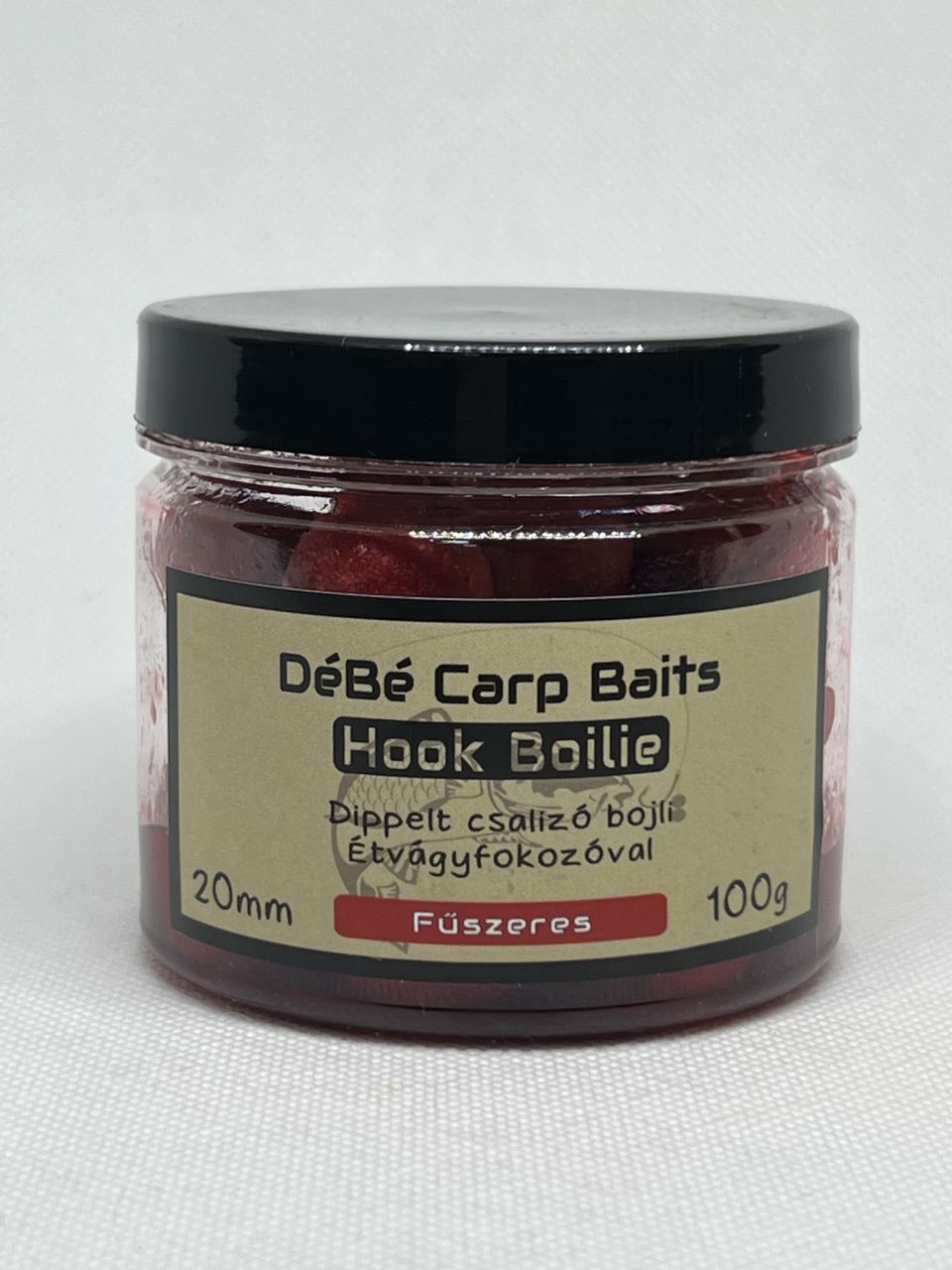 DéBé Carp Baits Hook Boilie Dipped Fűszeres