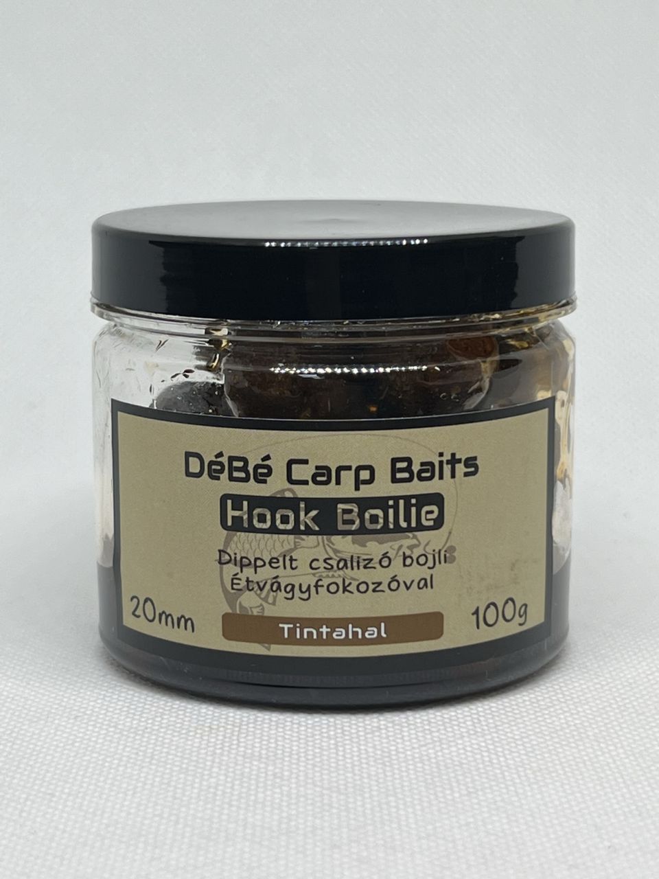 DéBé Carp Baits Hook Boilie Dipped Tintahal