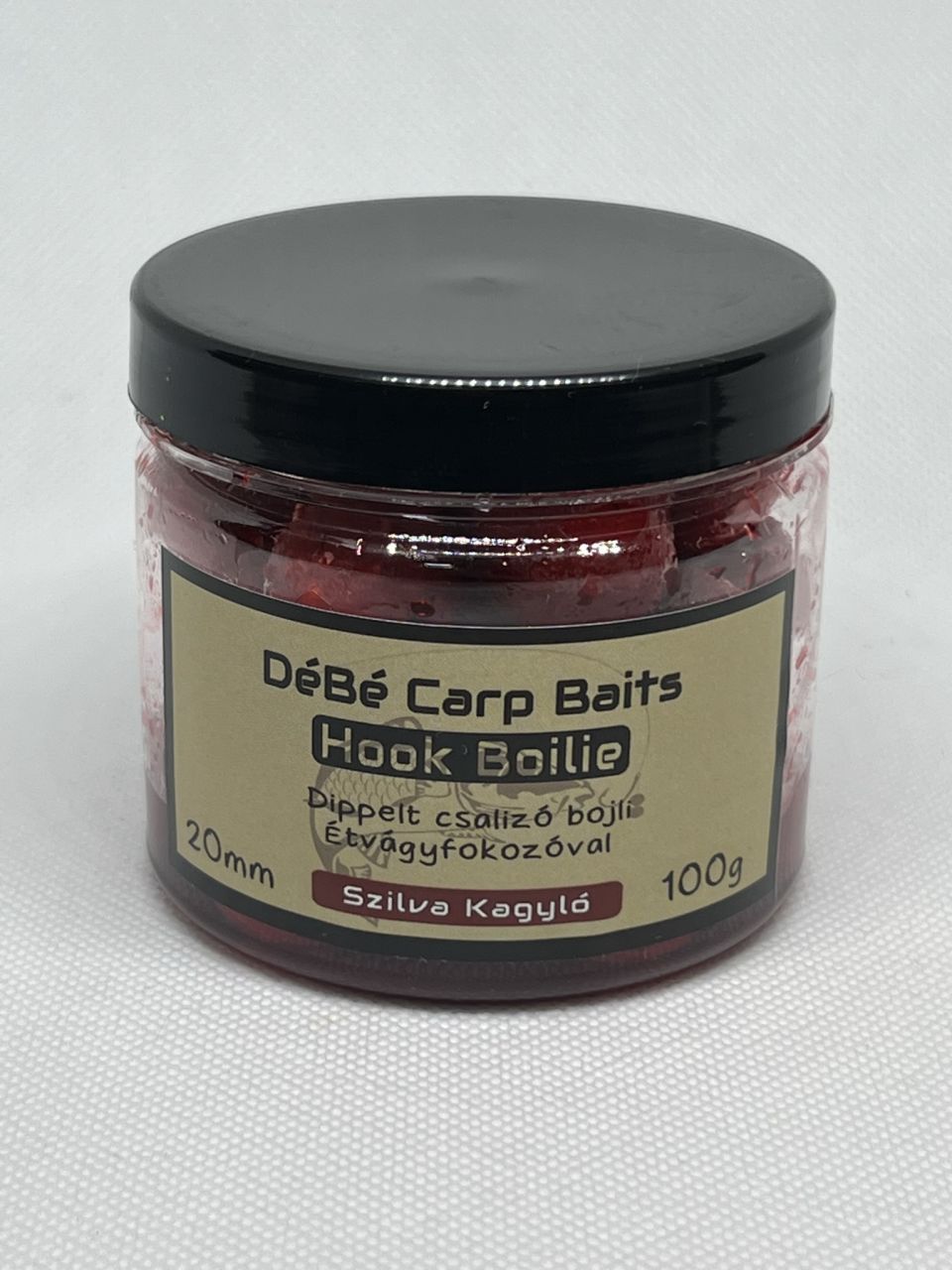 DéBé Carp Baits Hook Boilie Dipped Szilva - Kagyló