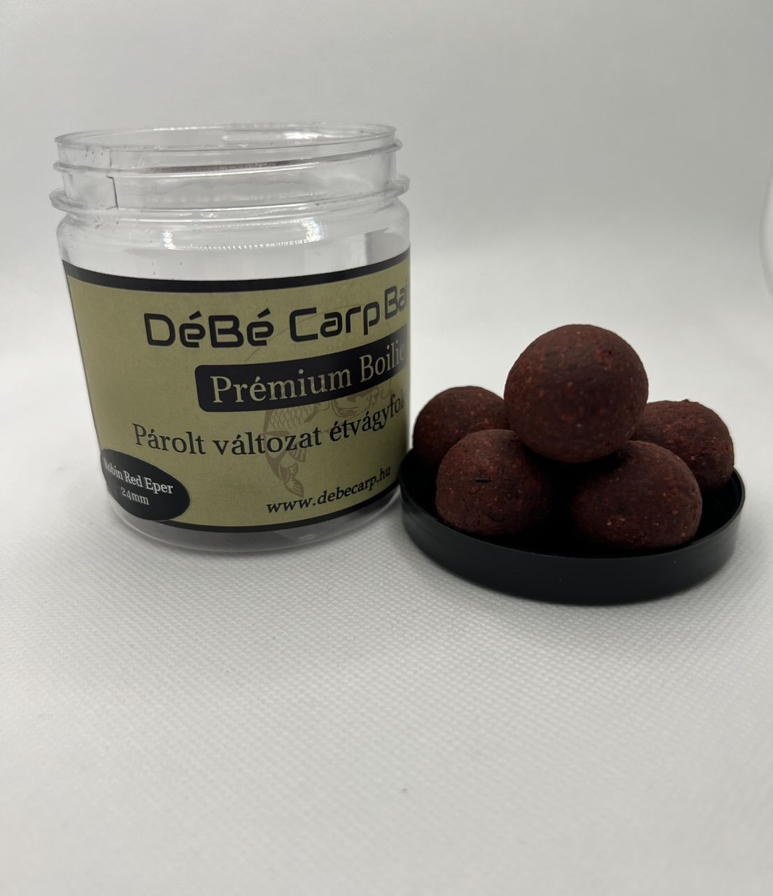 DéBé Carp Baits Prémium Csalizó Bojli Robin Red - Eper